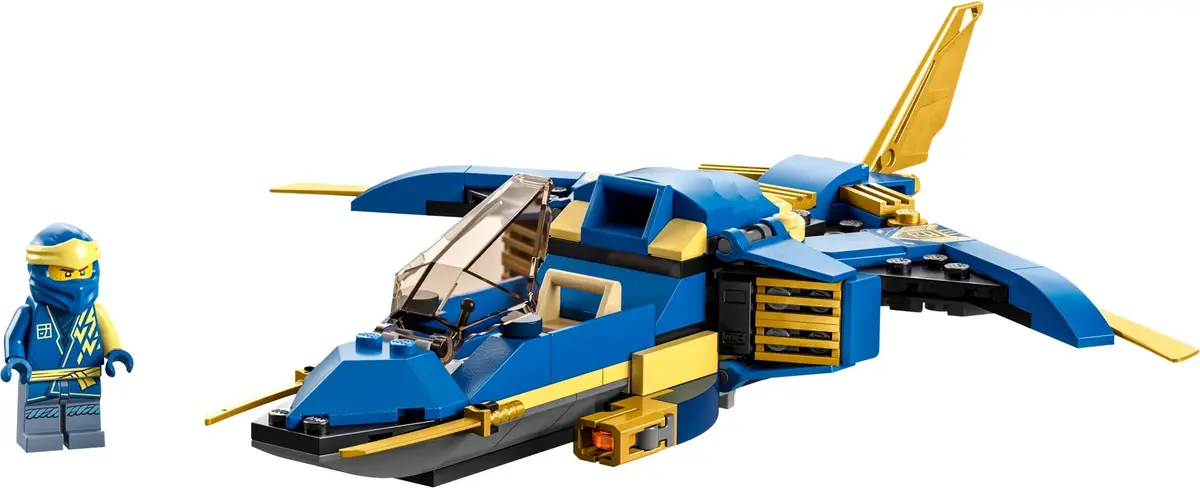 LEGO Ninjago 71784 Jay's Lightning Jet EVO set