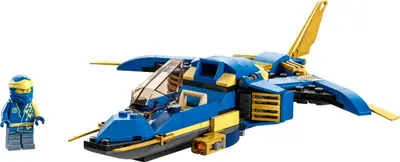 LEGO Ninjago 71784 Jay's Lightning Jet EVO set