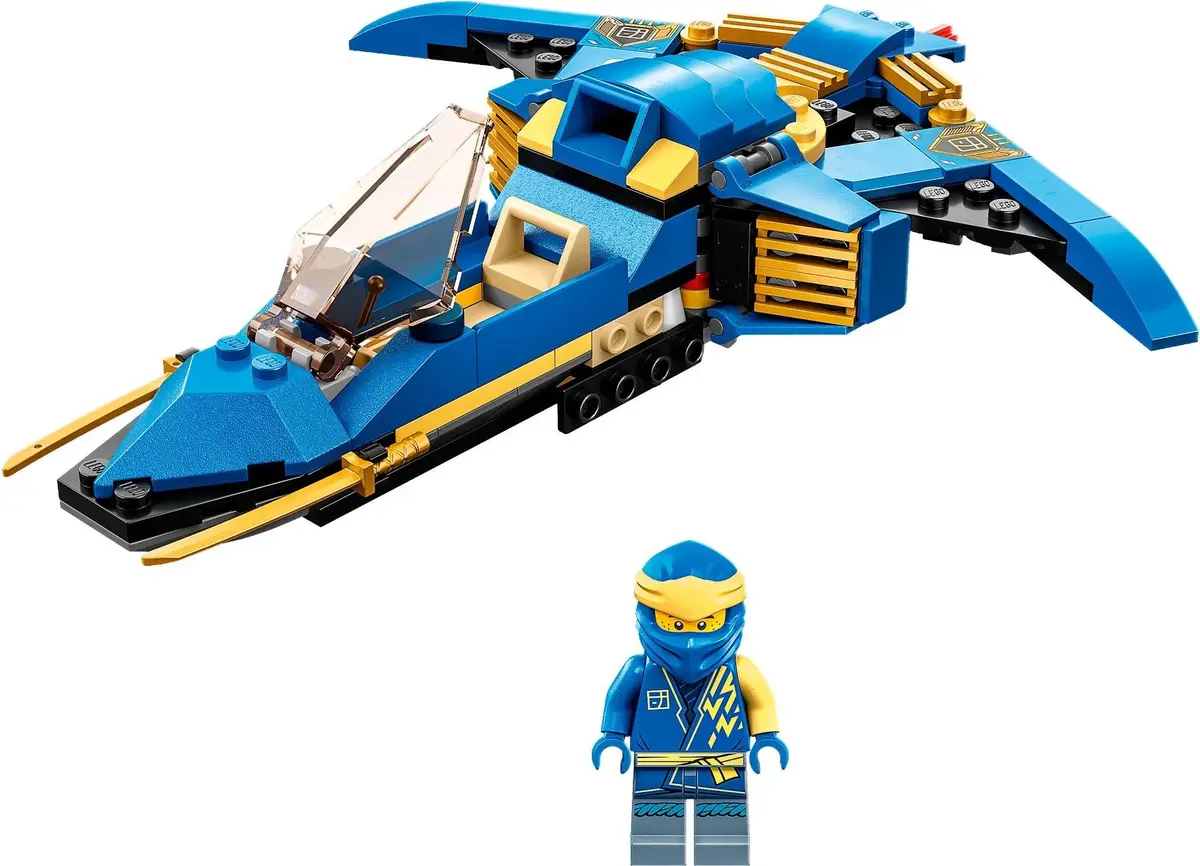 LEGO Ninjago 71784 Jay's Lightning Jet EVO set, image 3