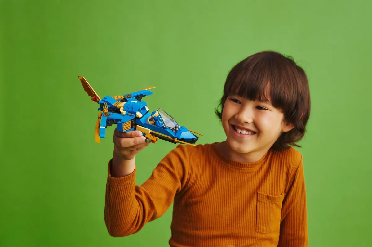 LEGO Ninjago 71784 Jay's Lightning Jet EVO set, image 6