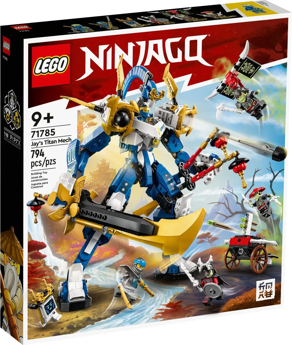 LEGO Ninjago 71785 Jay's Titan Mech set, image 2