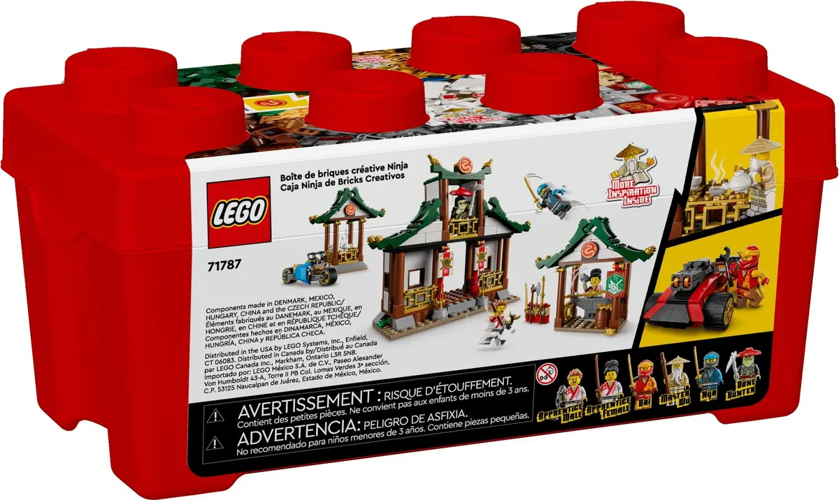 LEGO Ninjago 71787 Creative Ninja Brick Box set, image 6