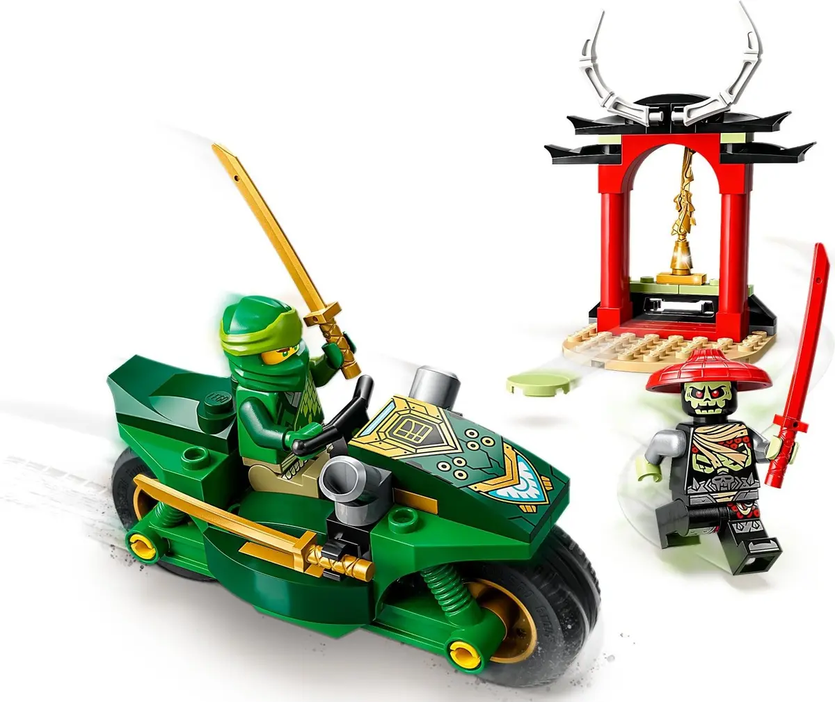 LEGO Ninjago 71788 Lloyd's Ninja Street Bike set, image 3