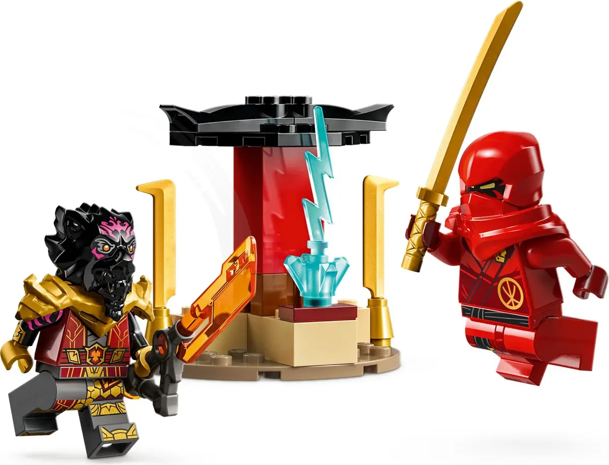 LEGO Ninjago 71789 Kai and Ras's Car and Bike Battle set, image 3