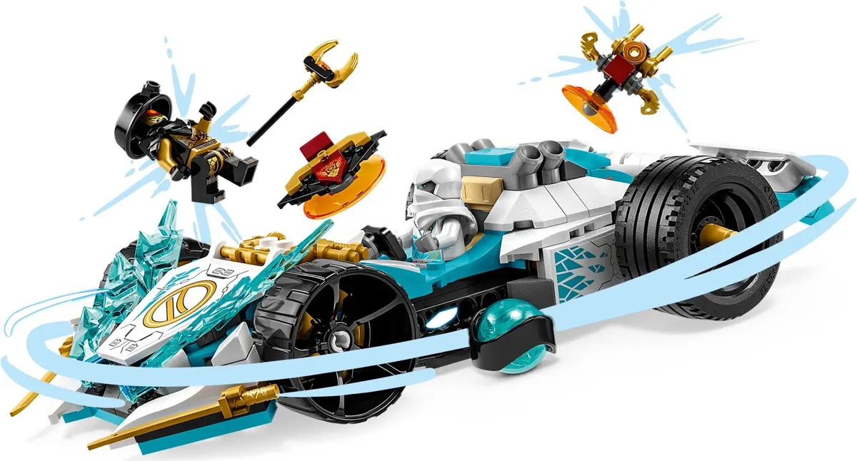 LEGO Ninjago 71791 Zane's Dragon Power Spinjitzu Race Car set, image 3