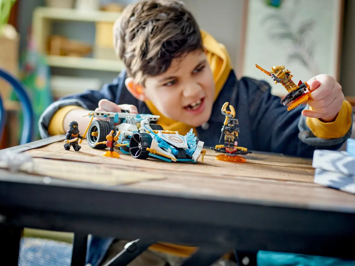 LEGO Ninjago 71791 Zane's Dragon Power Spinjitzu Race Car set, image 8
