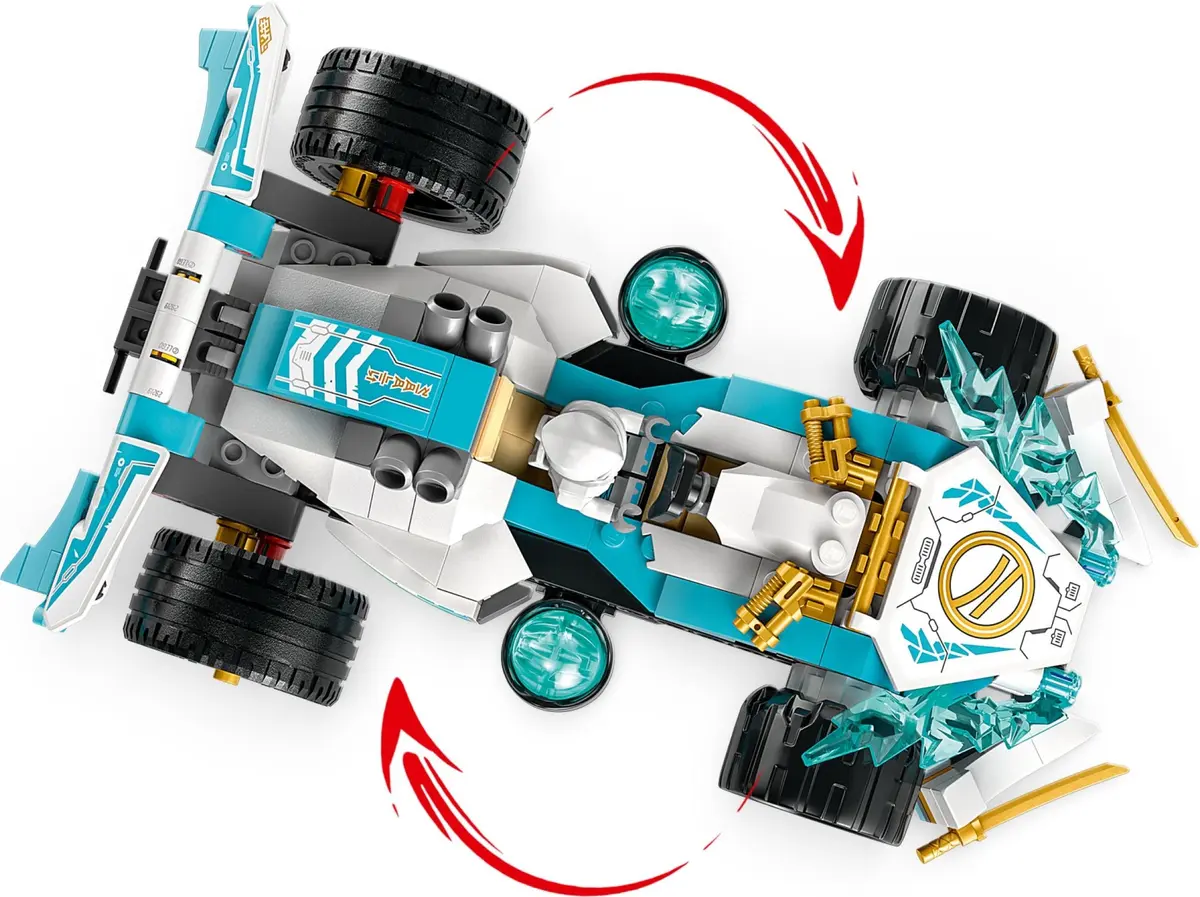 LEGO Ninjago 71791 Zane's Dragon Power Spinjitzu Race Car set, image 5