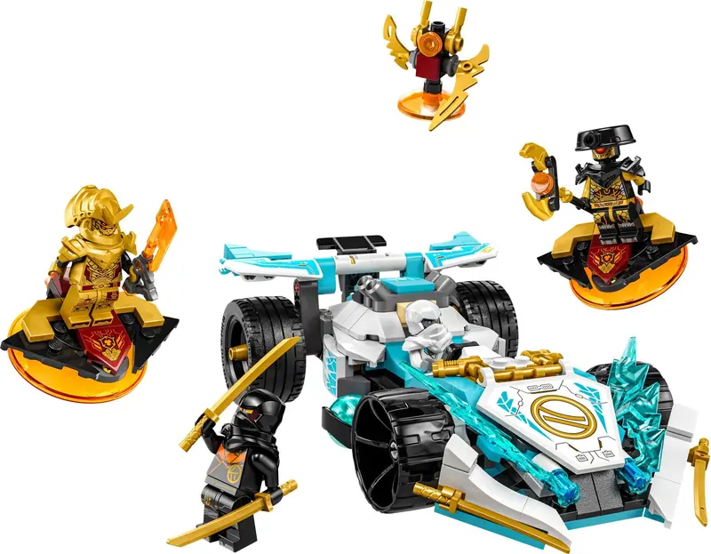 LEGO Ninjago 71791 Zane's Dragon Power Spinjitzu Race Car set