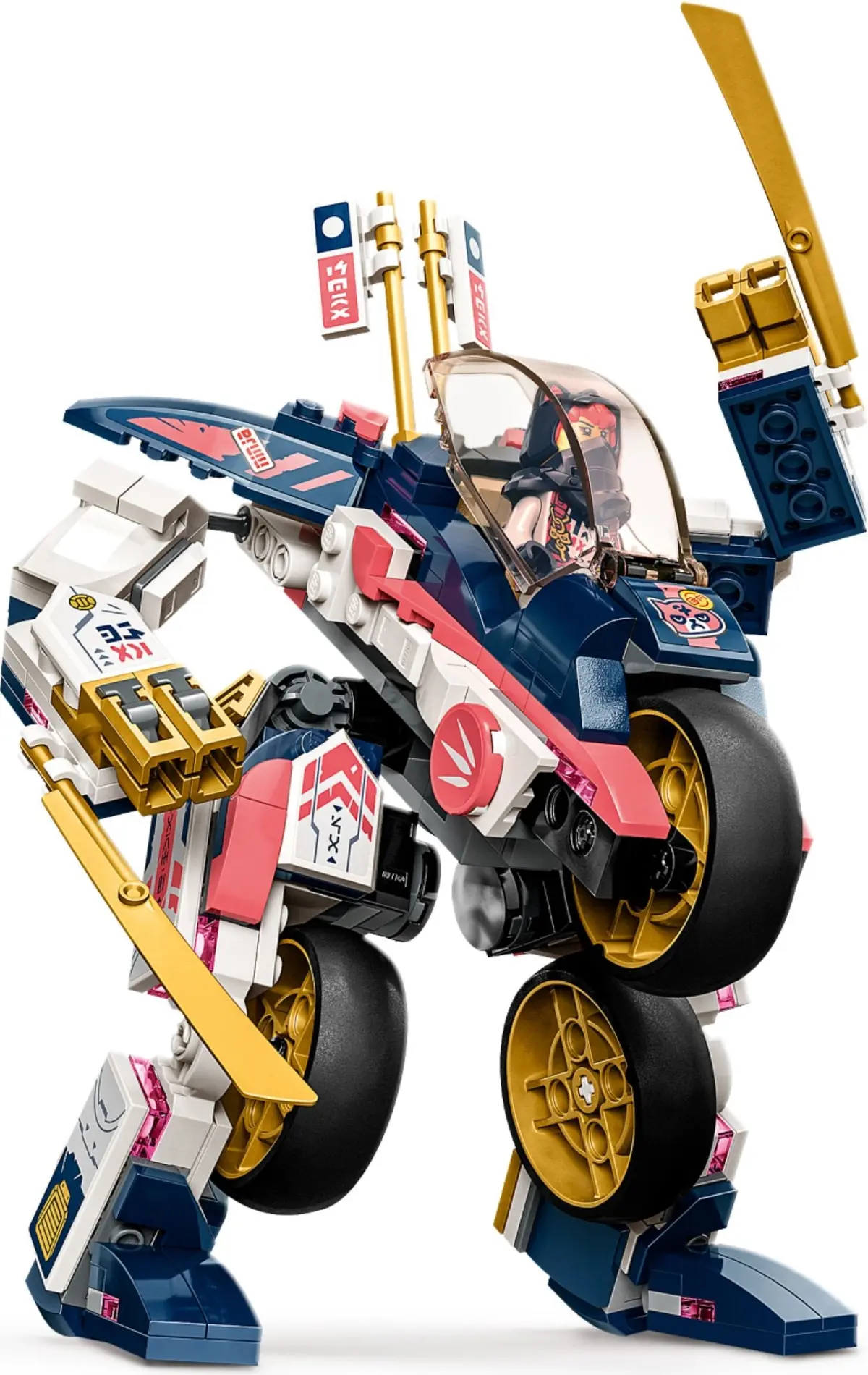 LEGO Ninjago 71792 Sora's Transforming Mech Bike Racer set, image 4