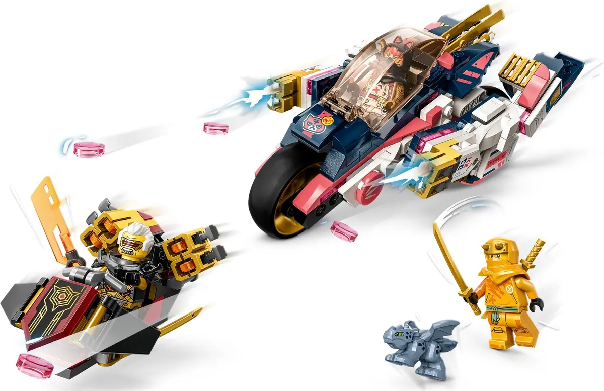 LEGO Ninjago 71792 Sora's Transforming Mech Bike Racer set, image 3