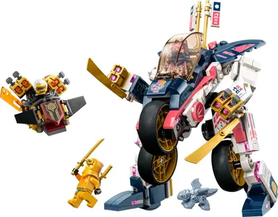 LEGO Ninjago 71792 Sora's Transforming Mech Bike Racer set