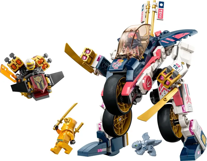 LEGO Ninjago 71792 Sora's Transforming Mech Bike Racer set