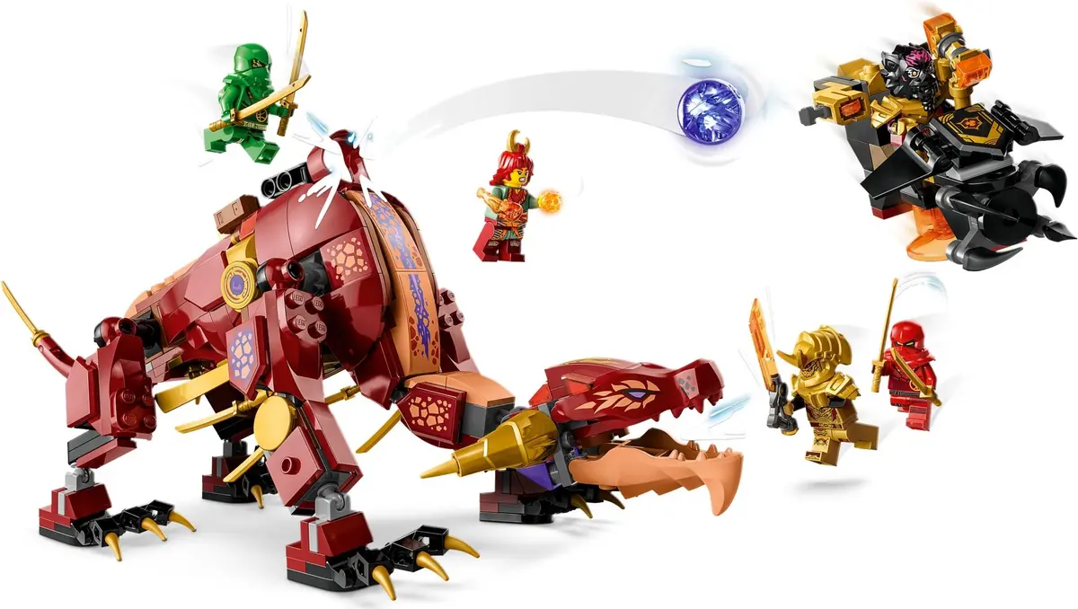 LEGO Ninjago 71793 Heatwave Transforming Lava Dragon set, image 4
