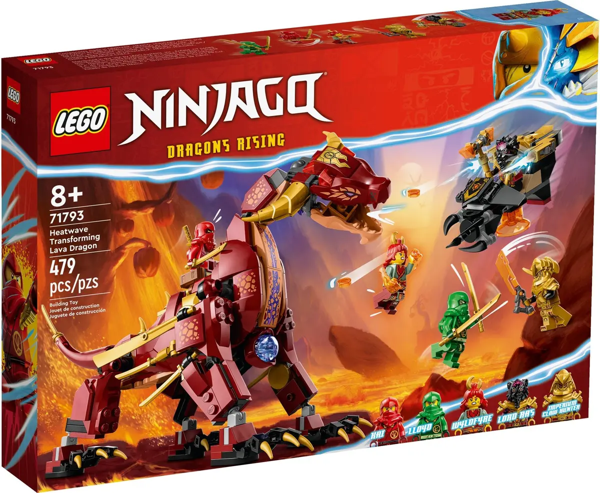 LEGO Ninjago 71793 Heatwave Transforming Lava Dragon set, image 2