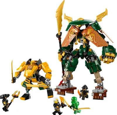 LEGO Ninjago 71794 Lloyd and Arin's Ninja Team Mechs set