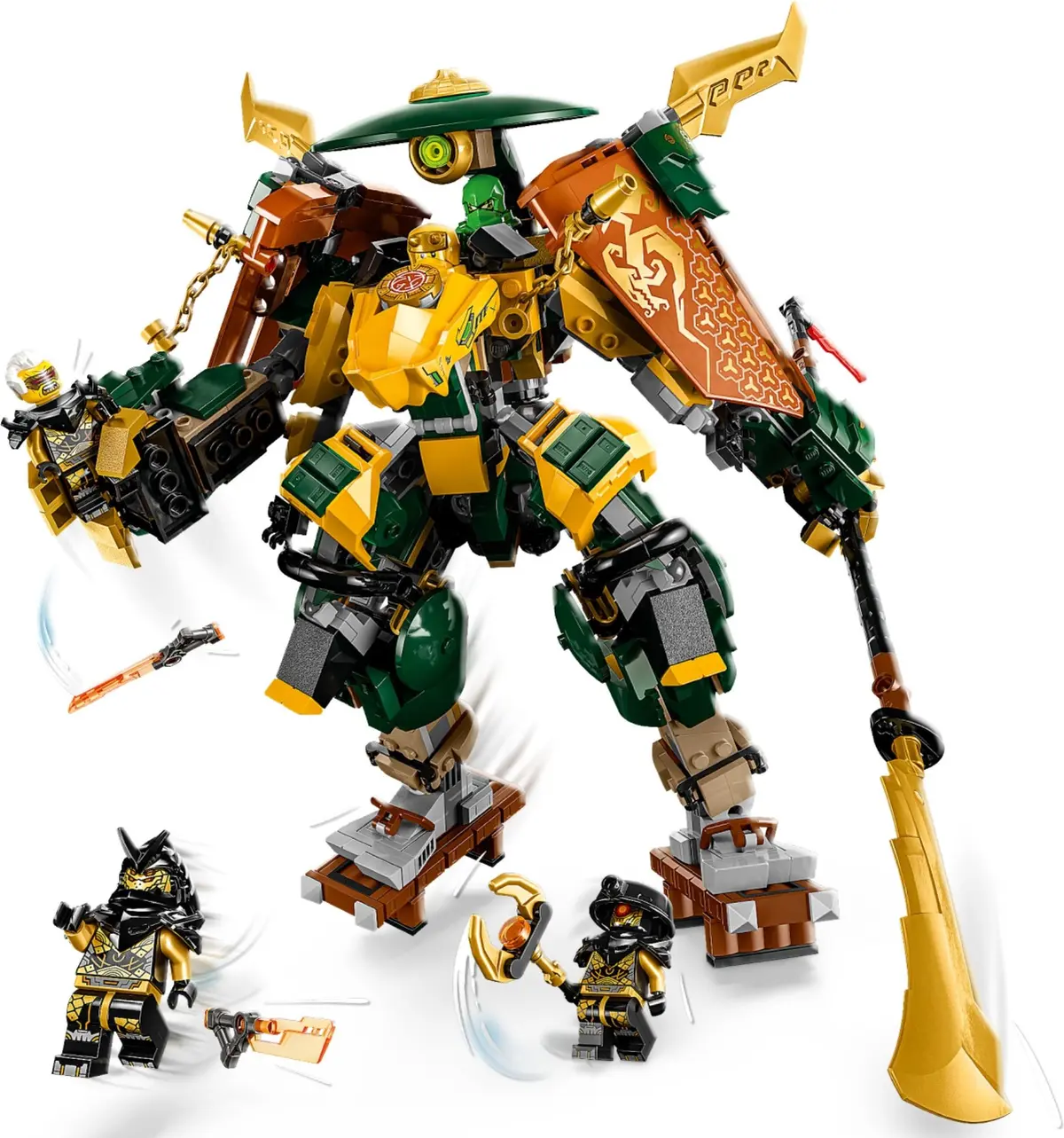 LEGO Ninjago 71794 Lloyd and Arin's Ninja Team Mechs set, image 3