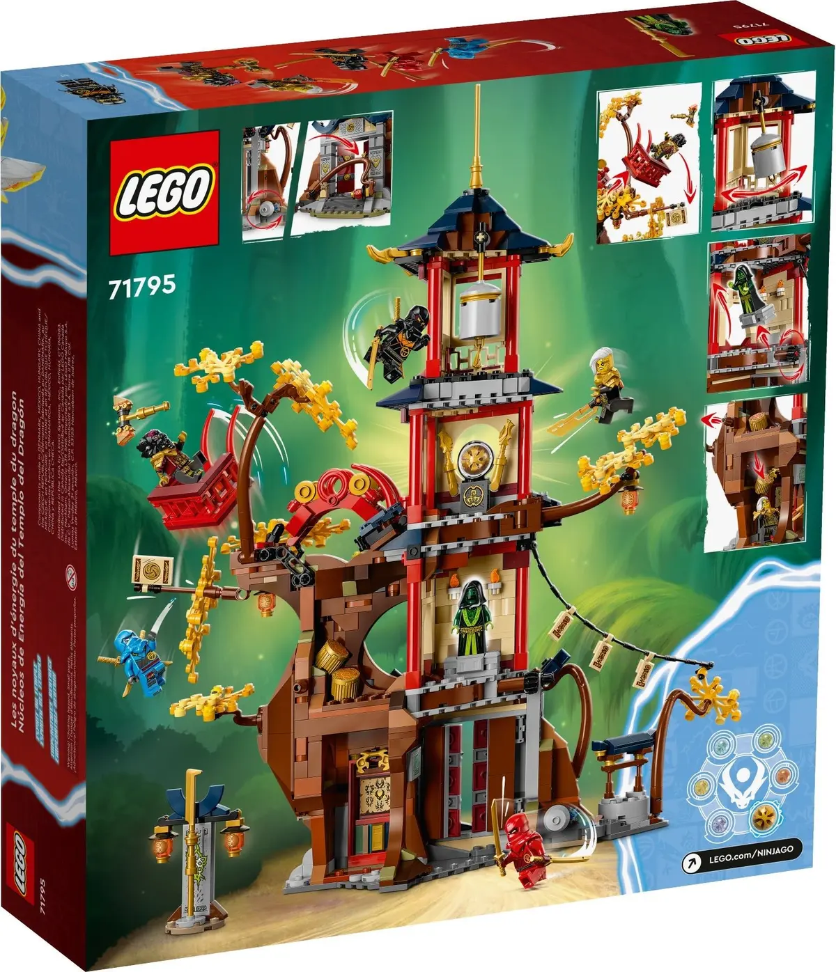 LEGO Ninjago 71795 Temple of the Dragon Energy Cores set, image 7