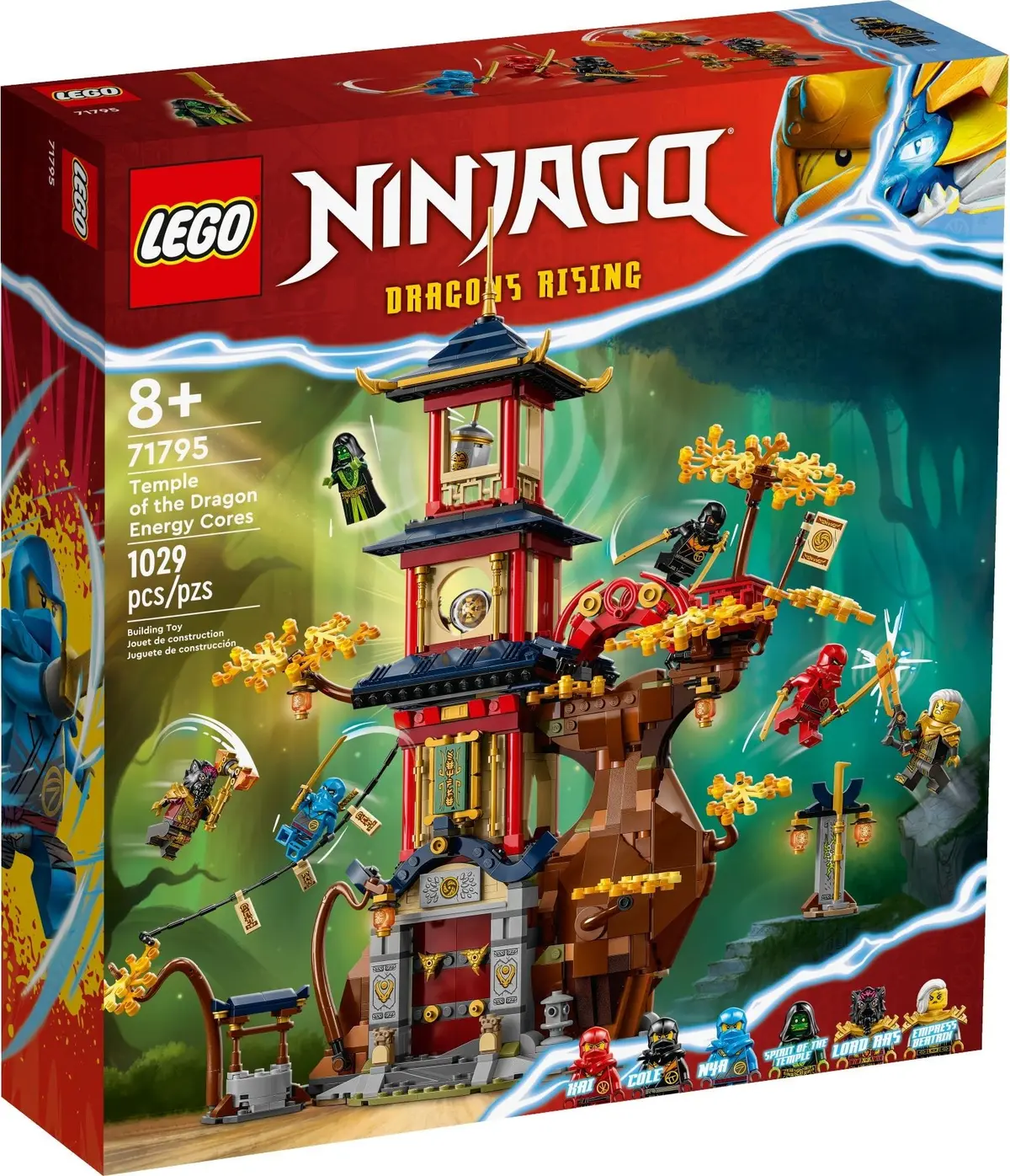 LEGO Ninjago 71795 Temple of the Dragon Energy Cores set, image 2