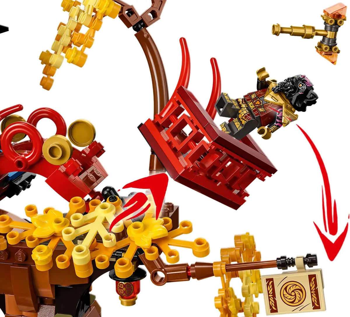 LEGO Ninjago 71795 Temple of the Dragon Energy Cores set, image 5