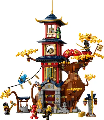 LEGO Ninjago 71795 Temple of the Dragon Energy Cores set