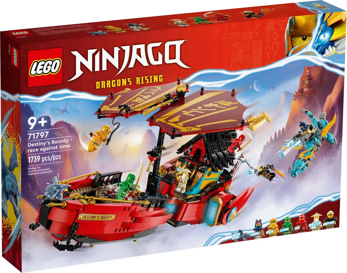 LEGO Ninjago 71797 Destiny's Bounty - Race Against Time set, image 2