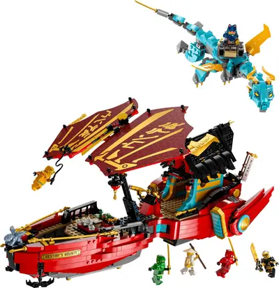 LEGO Ninjago 71797 Destiny's Bounty - Race Against Time set