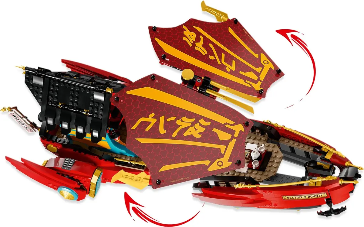 LEGO Ninjago 71797 Destiny's Bounty - Race Against Time set, image 12
