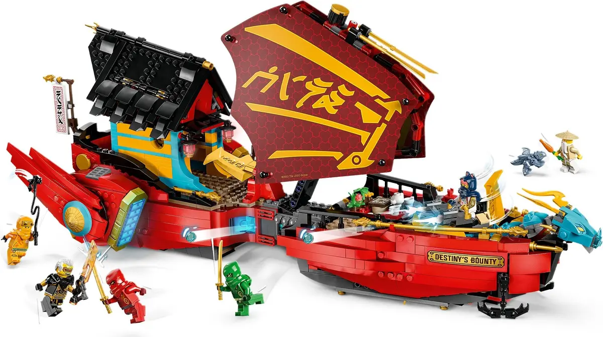 LEGO Ninjago 71797 Destiny's Bounty - Race Against Time set, image 6