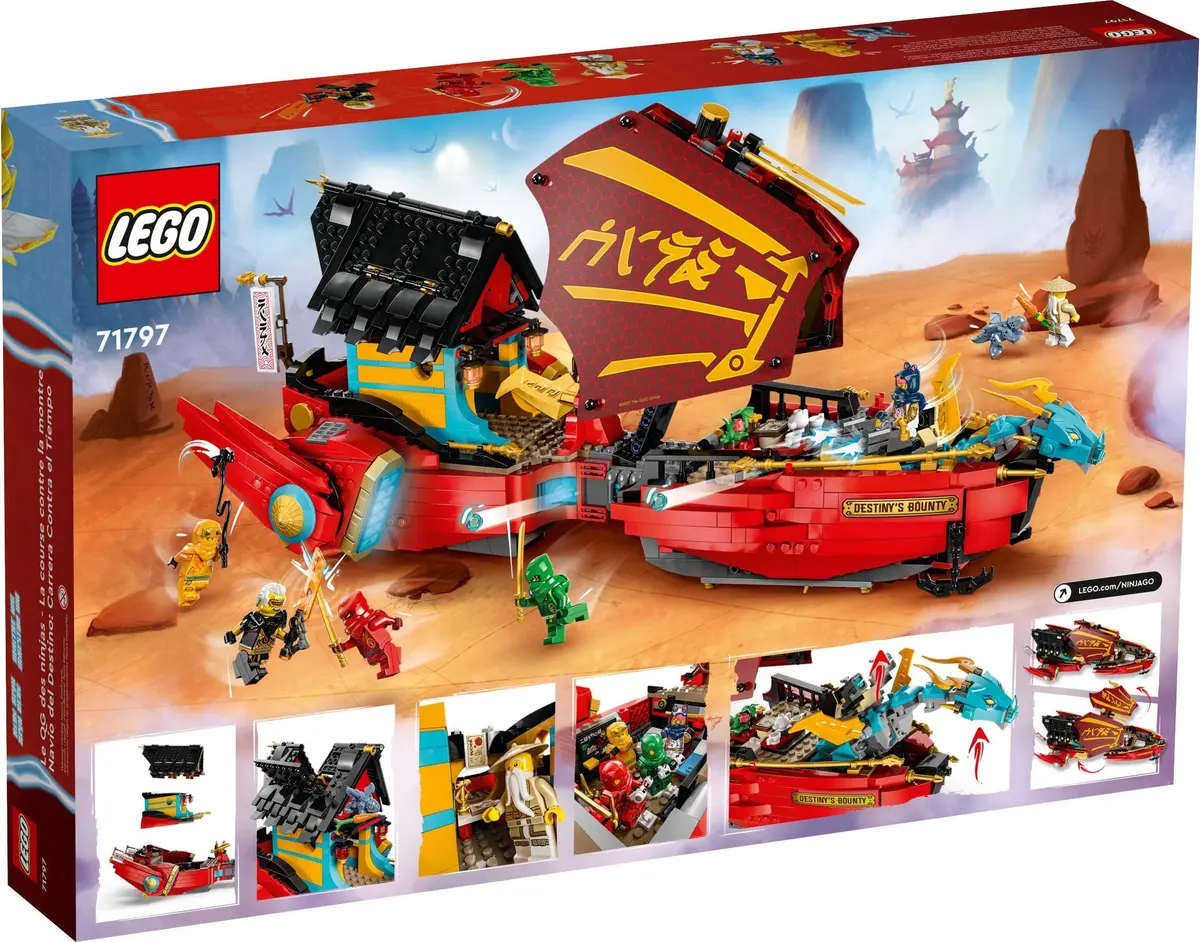 LEGO Ninjago 71797 Destiny's Bounty - Race Against Time set, image 3