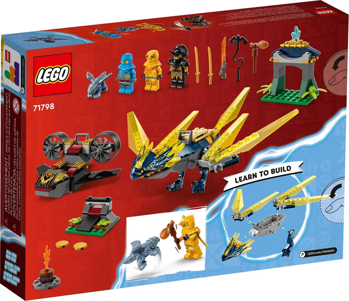 LEGO Ninjago 71798 Nya and Arin's Baby Dragon Battle set, image 8