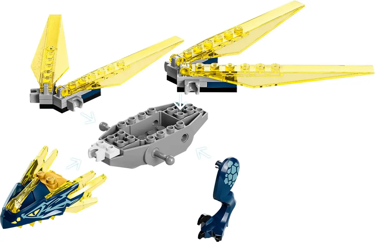 LEGO Ninjago 71798 Nya and Arin's Baby Dragon Battle set, image 6