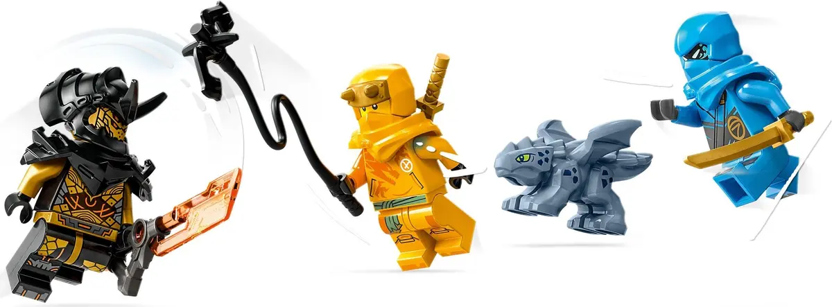 LEGO Ninjago 71798 Nya and Arin's Baby Dragon Battle set, image 4
