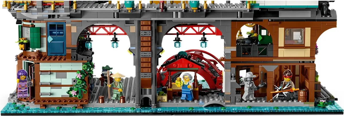 LEGO Ninjago 71799 NINJAGO City Markets set, image 10