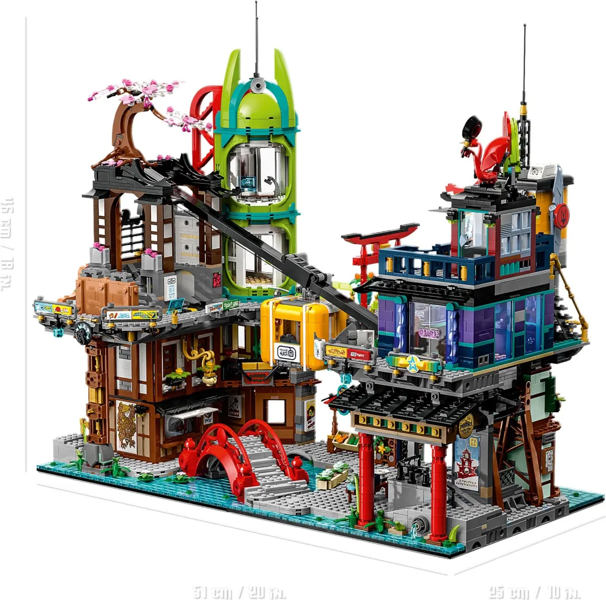 LEGO Ninjago 71799 NINJAGO City Markets set, image 15