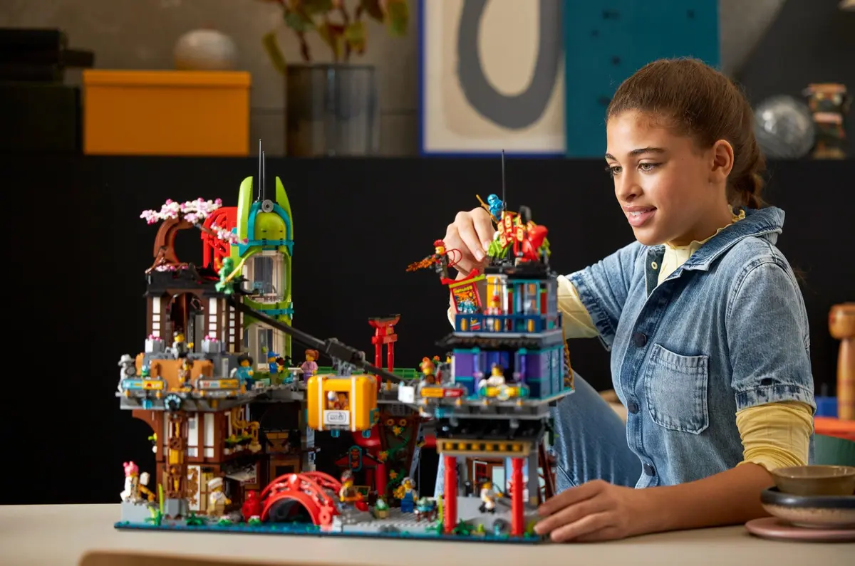 LEGO Ninjago 71799 NINJAGO City Markets set, image 4