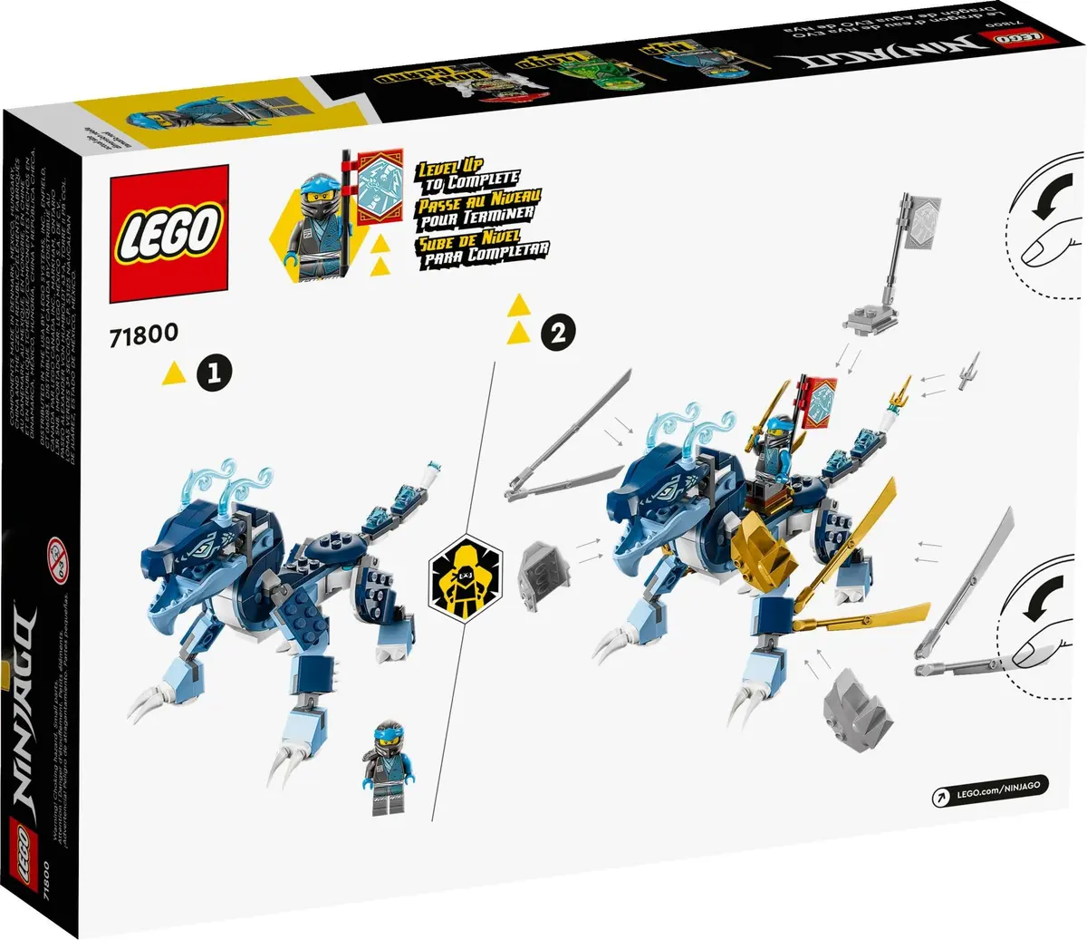 LEGO Ninjago 71800 Nya's Water Dragon EVO set, image 6