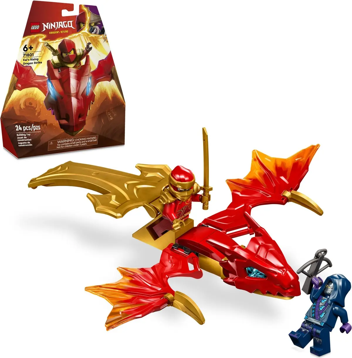 LEGO Ninjago 71801 Kai's Rising Dragon Strike set, image 2