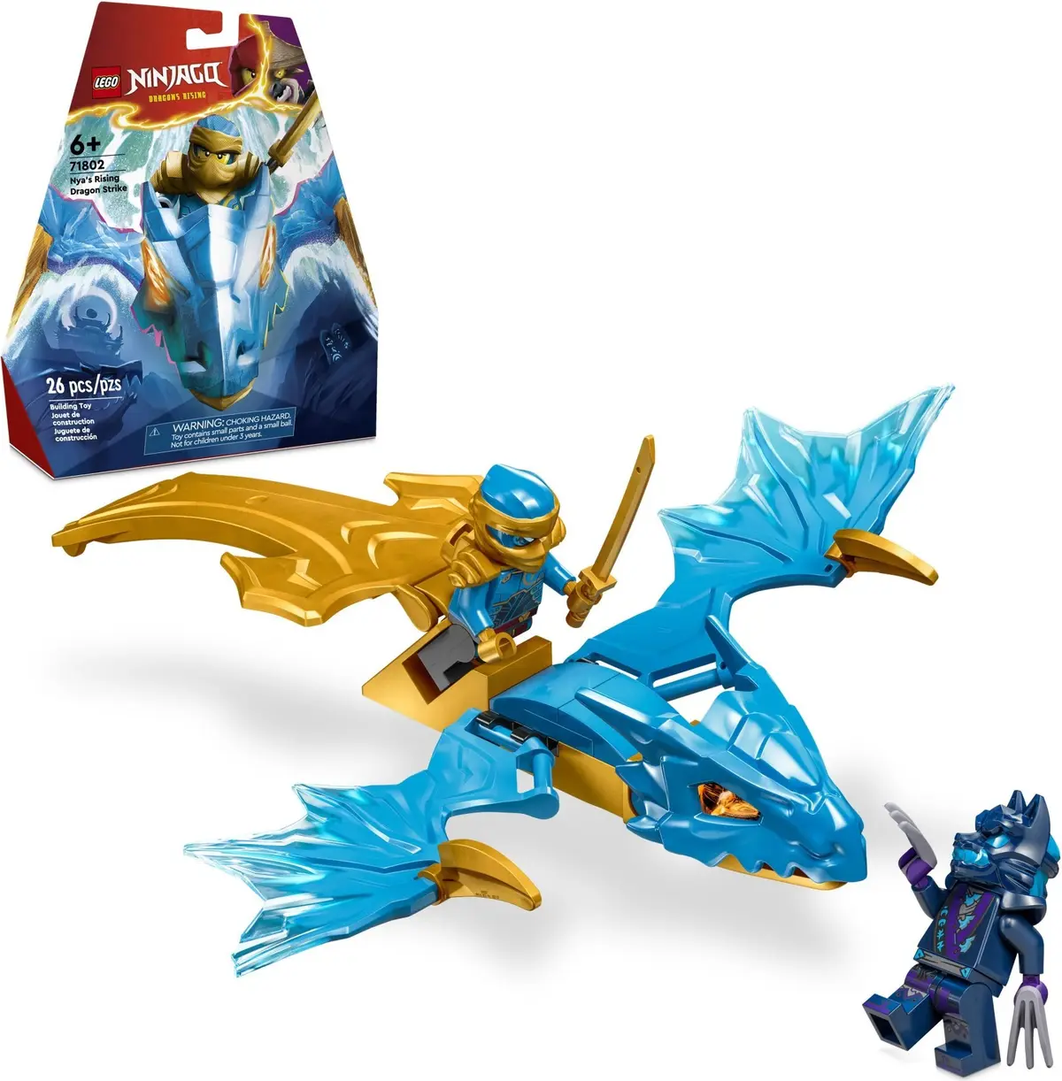 LEGO Ninjago 71802 Nya's Rising Dragon Strike set, image 2