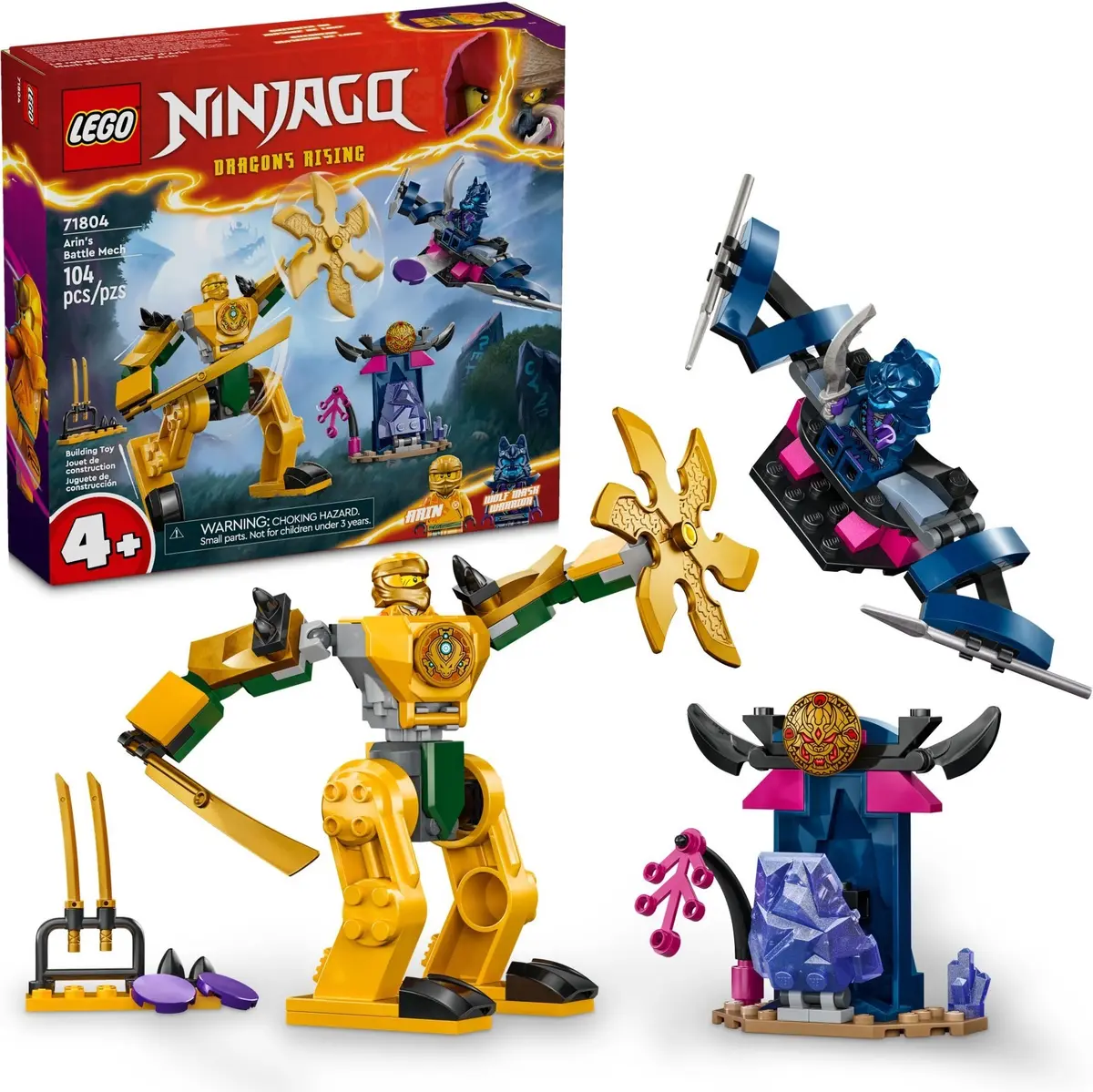 LEGO Ninjago 71804 Arin's Battle Mech set, image 2