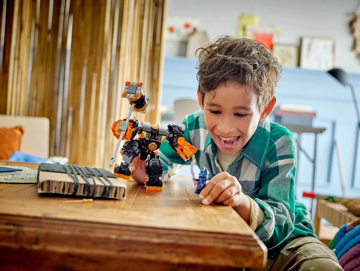 LEGO Ninjago 71806 Cole's Elemental Earth Mech set, image 5