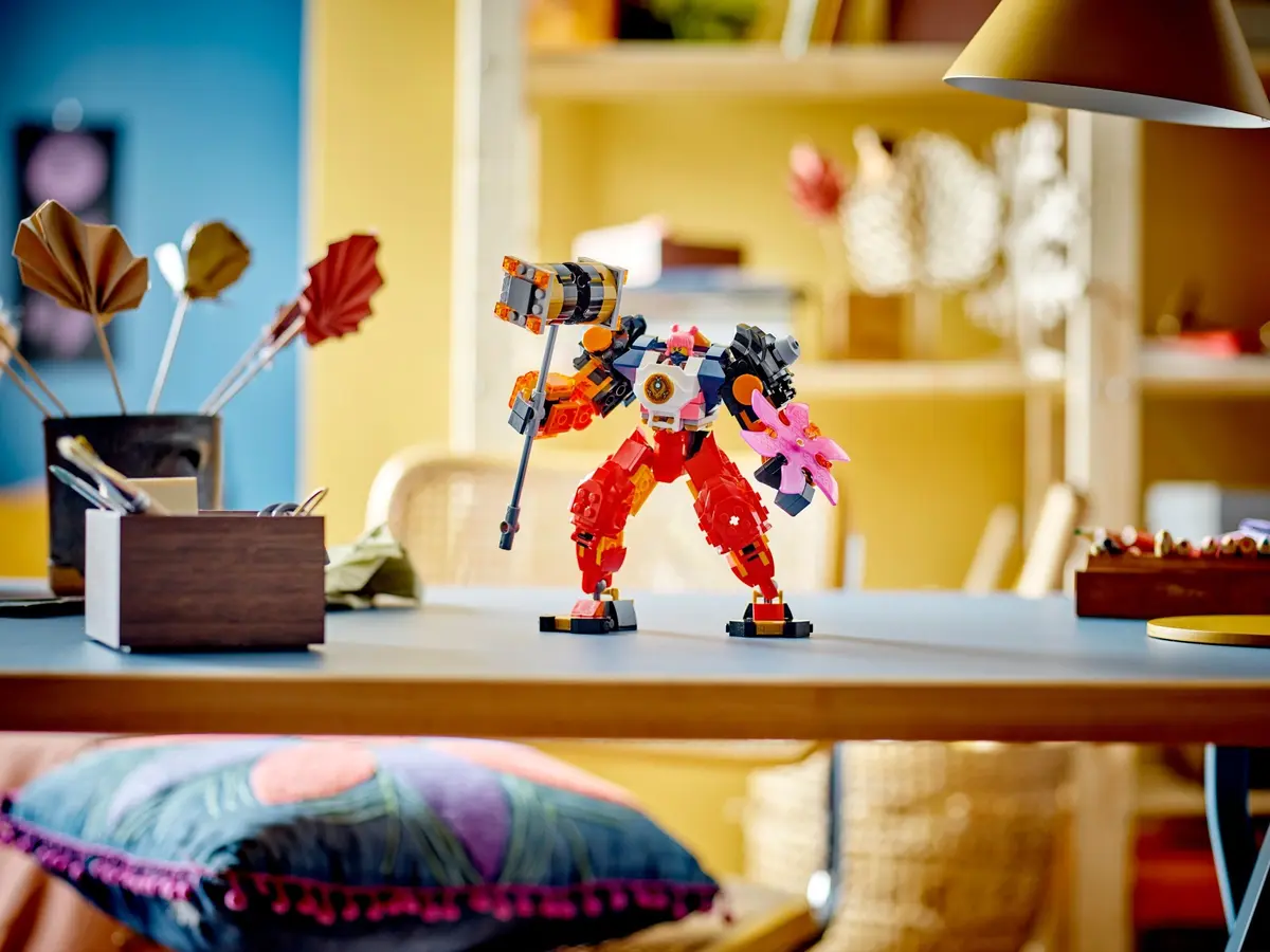 LEGO Ninjago 71807 Sora's Elemental Tech Mech set, image 7