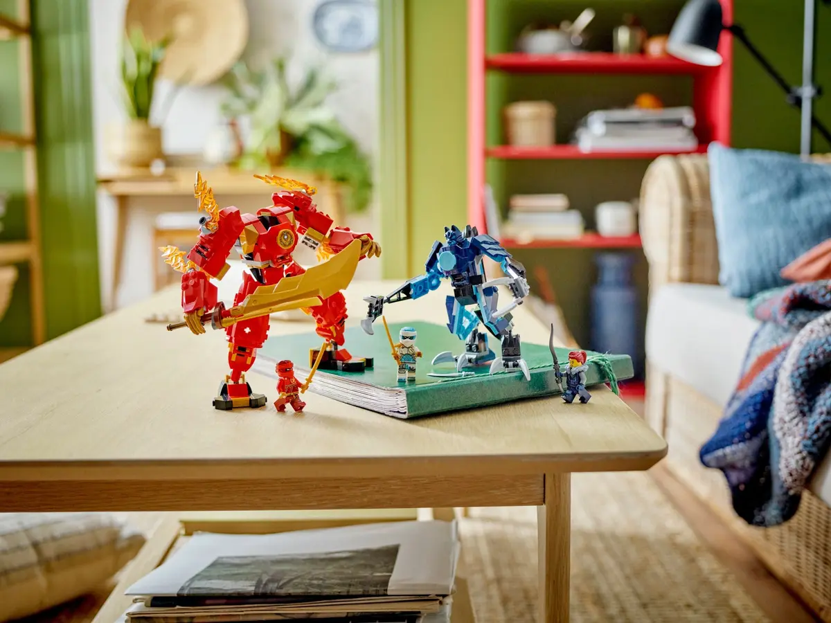 LEGO Ninjago 71808 Kai's Elemental Fire Mech set, image 7