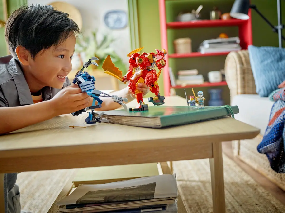 LEGO Ninjago 71808 Kai's Elemental Fire Mech set, image 5
