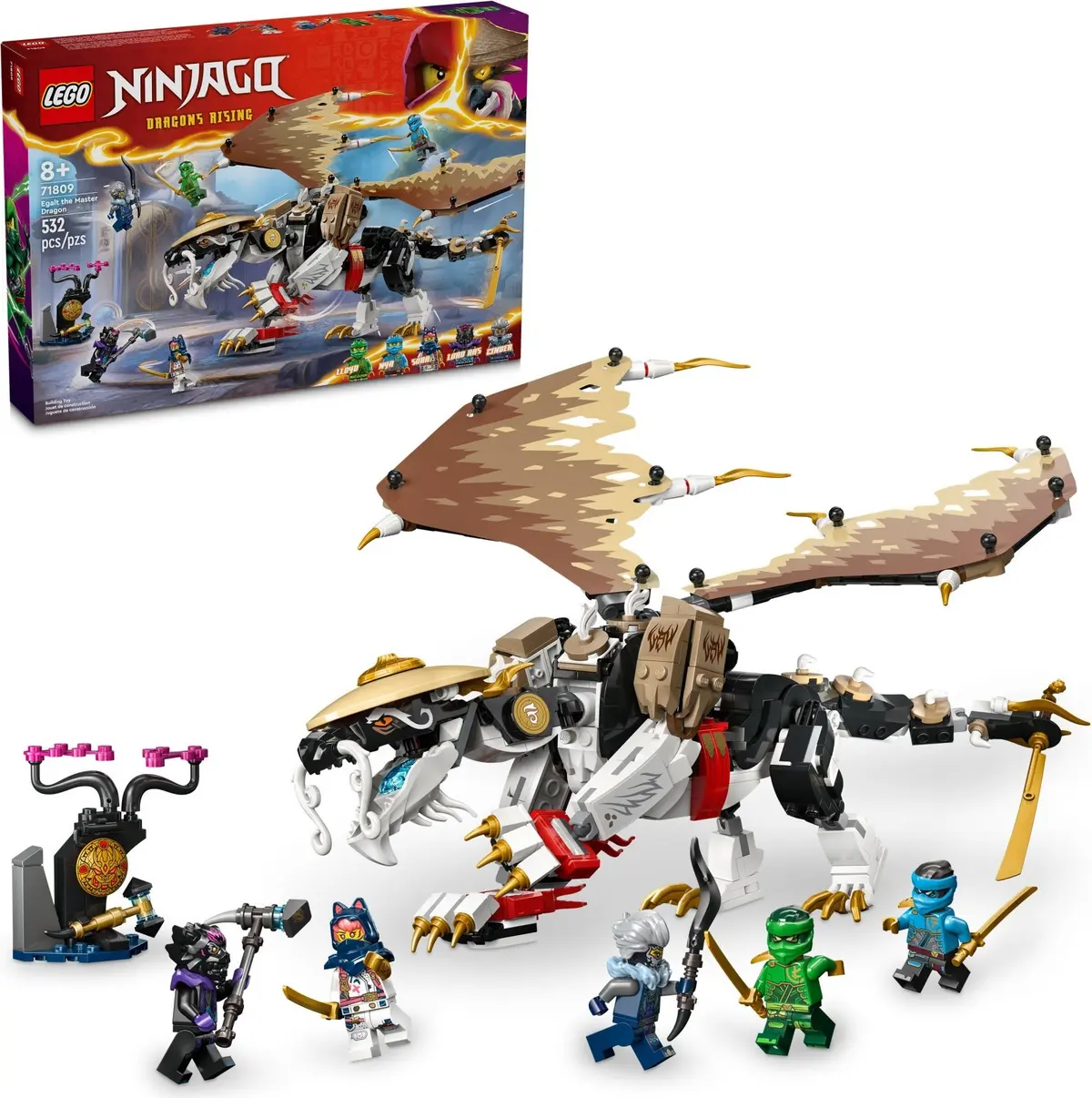 LEGO Ninjago 71809 Egalt the Master Dragon set, image 2