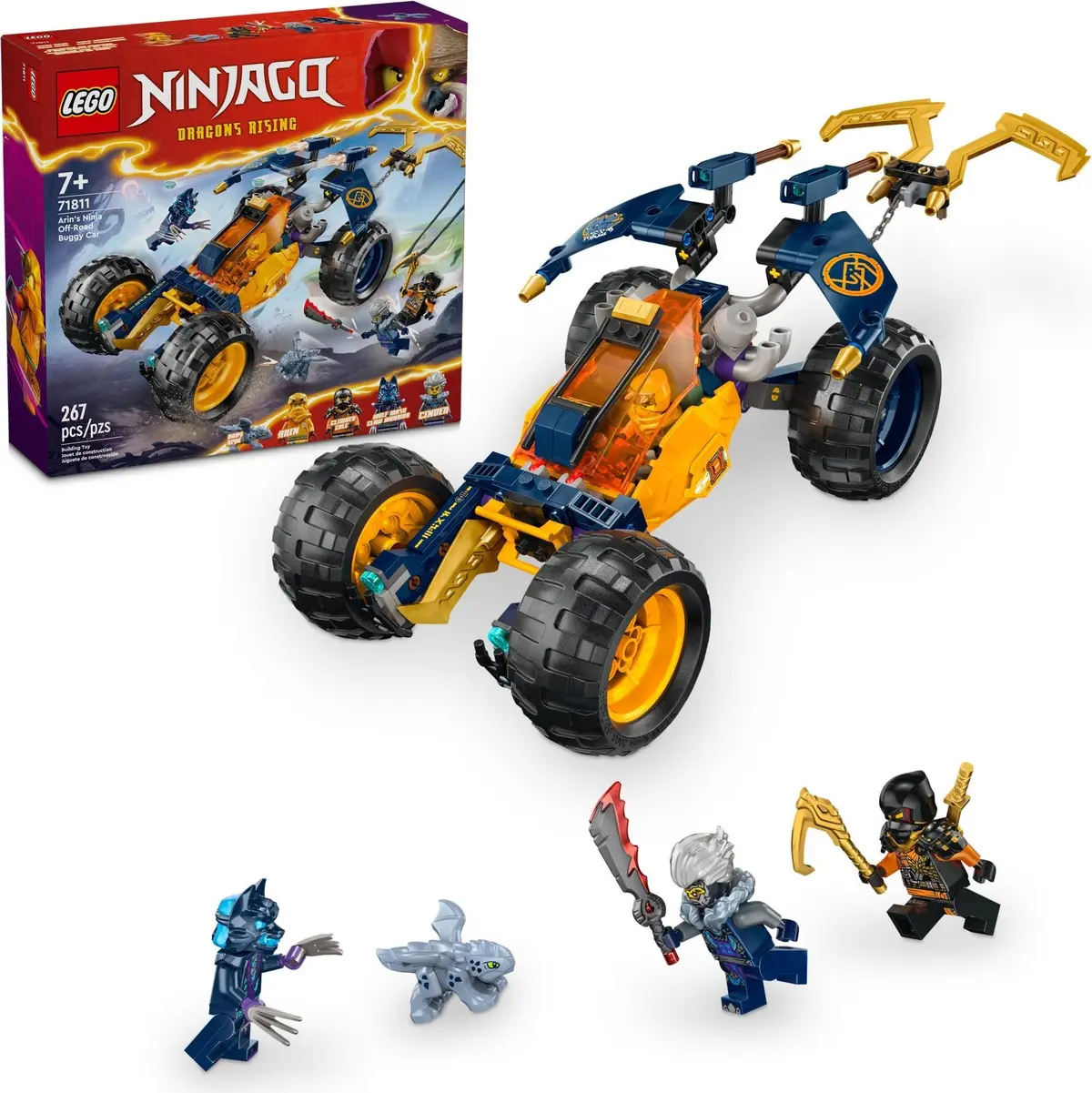 LEGO Ninjago 71811 Arin's Ninja Off-Road Buggy Car set, image 2
