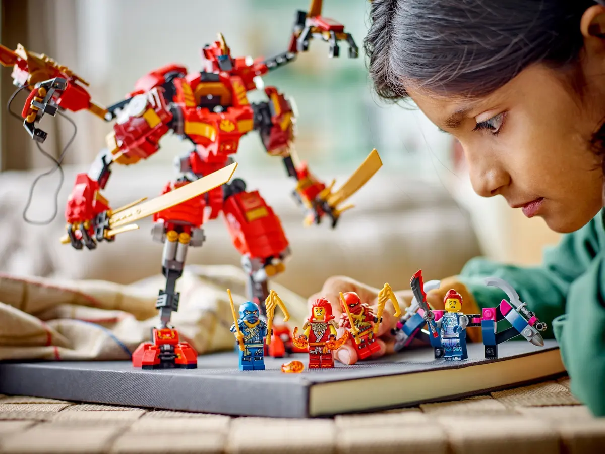 LEGO Ninjago 71812 Kai's Ninja Climber Mech set, image 7