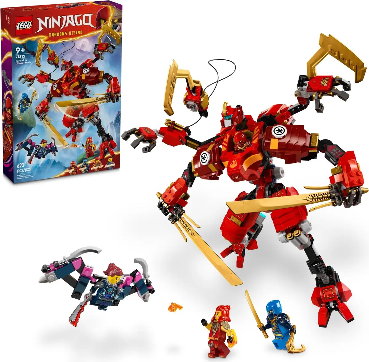 LEGO Ninjago 71812 Kai's Ninja Climber Mech set, image 2