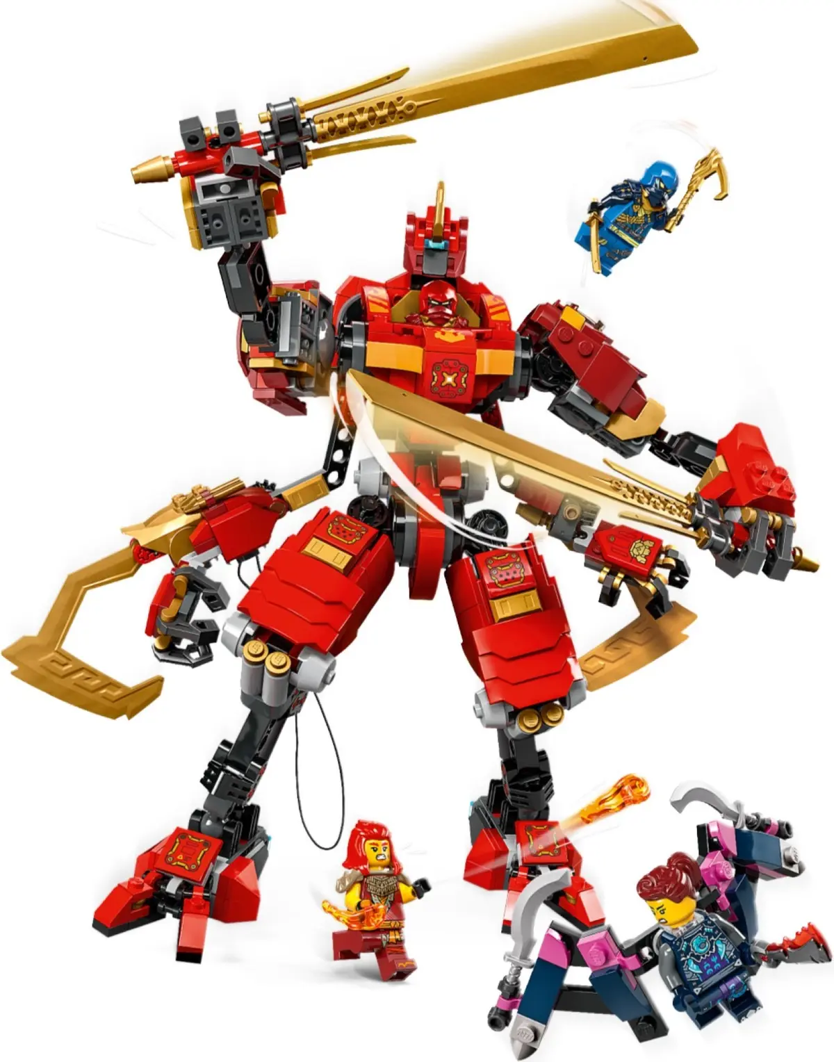 LEGO Ninjago 71812 Kai's Ninja Climber Mech set, image 4