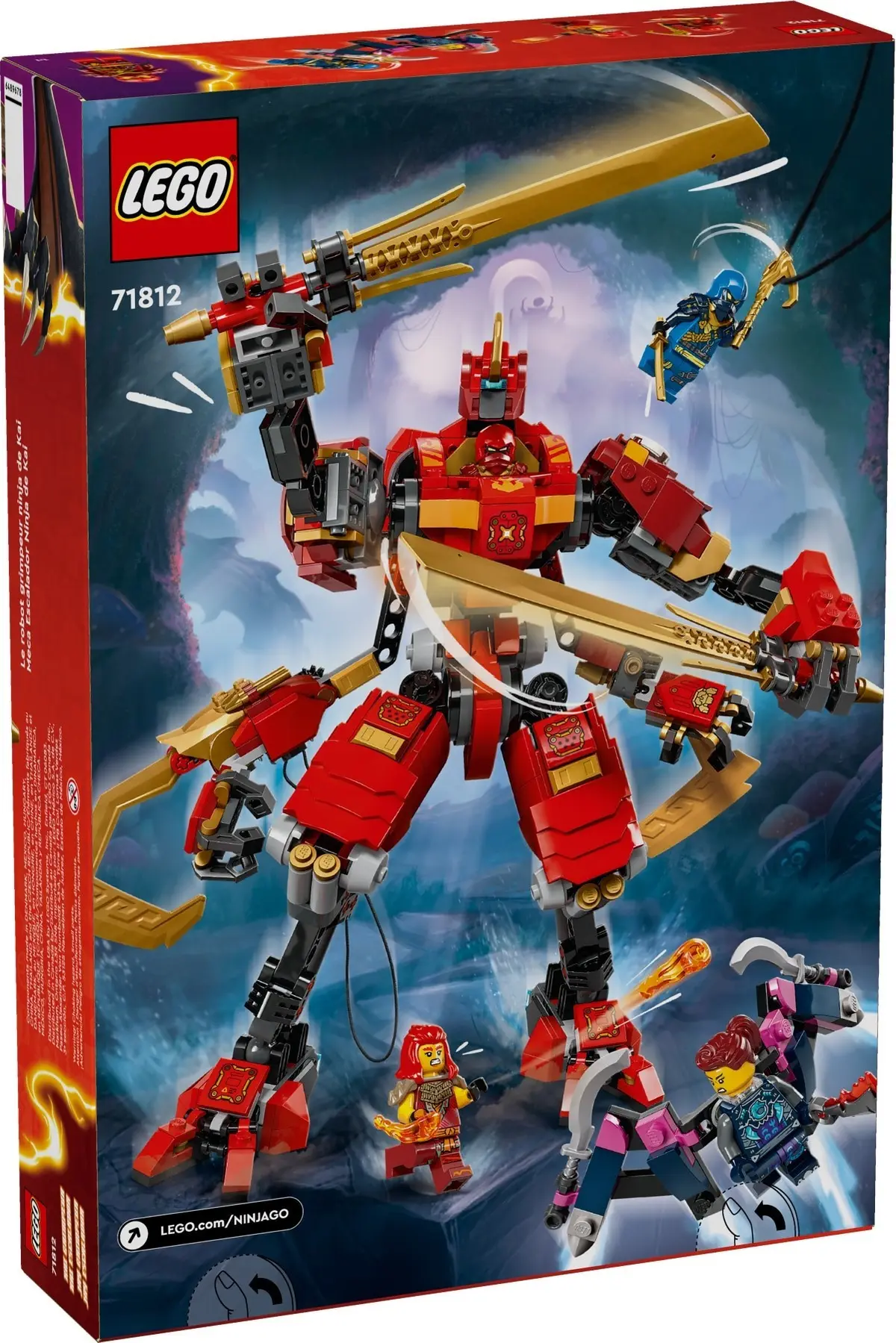 LEGO Ninjago 71812 Kai's Ninja Climber Mech set, image 3