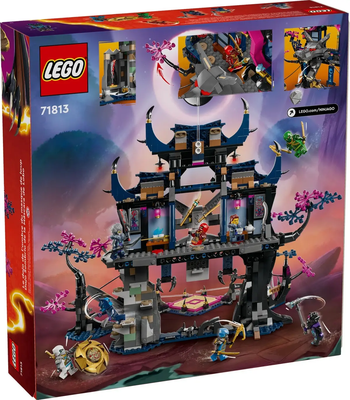 LEGO Ninjago 71813 Wolf Mask Shadow Dojo set, image 3